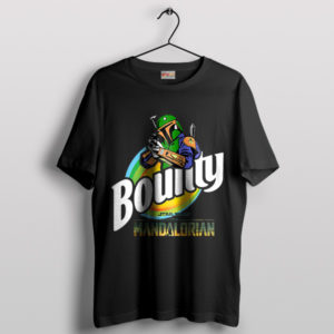 Jango Boba Fett Bounty Hunter Team Black T-Shirt