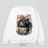 Japanese Art Samurai Darth Vader Sweatshirt