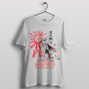 Japanese Star Warriors Darth Vader Sport Grey T-Shirt