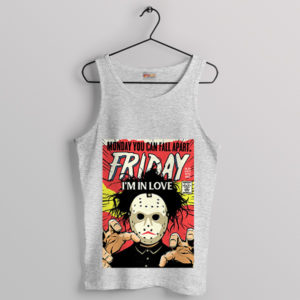 Jason Voorhees I'm In Love Friday Sport Grey Tank Top