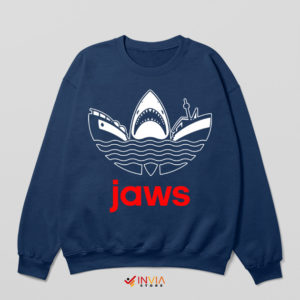 Jaws Boat Origin Adidas Graphic Navy Sweatshirt