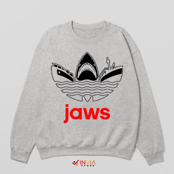 Jaws Boat Origin Adidas Graphic Sport Grey Sweatshirt