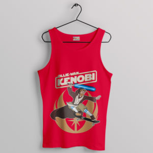 Jesus Obi Wan Kenobi Skateboard Tank Top