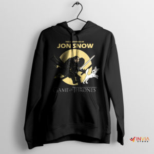 Jon Snow Sequel Series With Tintin B;ack Hoodie