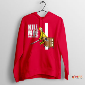 Kill Bill Sword Poster Homer's Enemy Red Hoodie