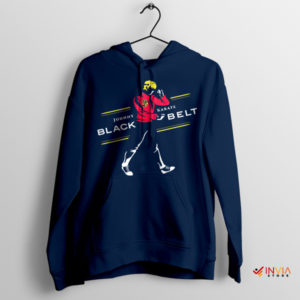 Kill Em Johnny Karate Kid Navy Hoodie