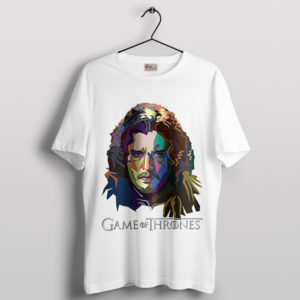 Kit Harington Jon Snow Face Art T-Shirt