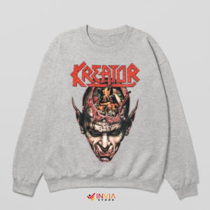 Kreator Coma of Souls Fan Art Sport Grey Sweatshirt