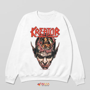 Kreator Coma of Souls Fan Art White Sweatshirt