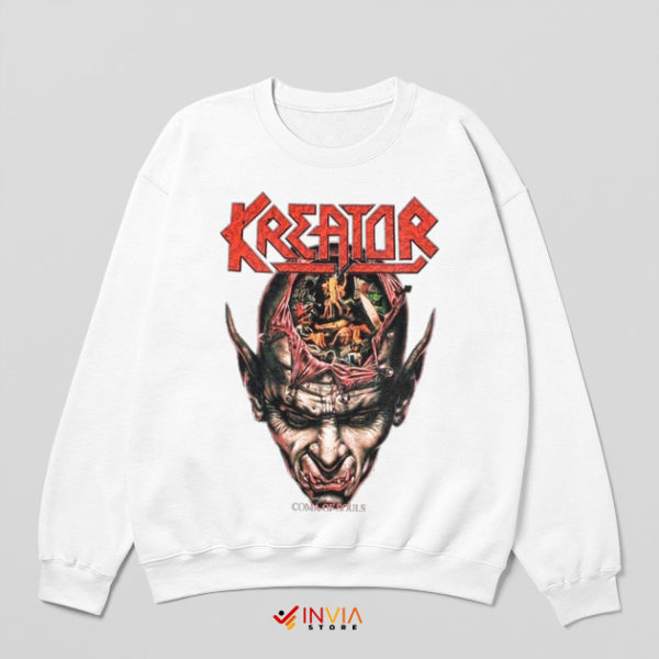 Kreator Coma of Souls Fan Art White Sweatshirt