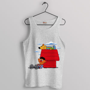 Last Shadow Puppets Cartoon Peanuts Sport Grey Tank Top