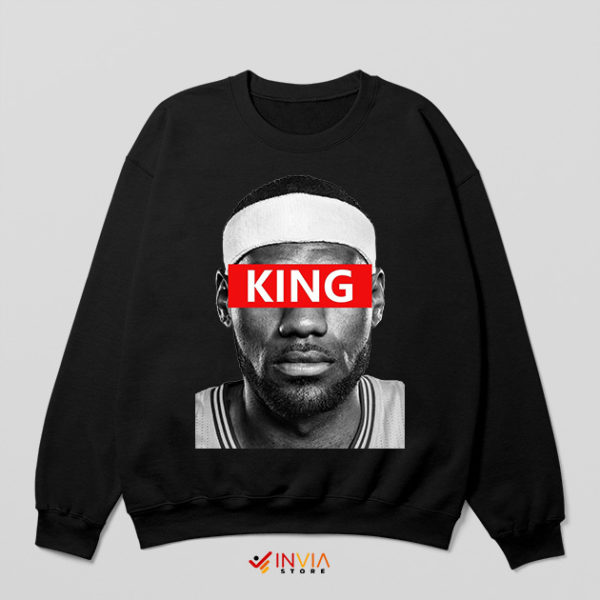 Legend vs King lebron James Black Sweatshirt