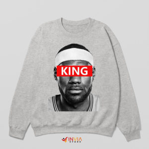 Legend vs King lebron James Sport Grey Sweatshirt