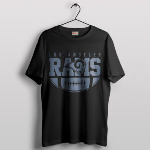 Los Angeles Rams History Graphic Merch Black T-Shirt