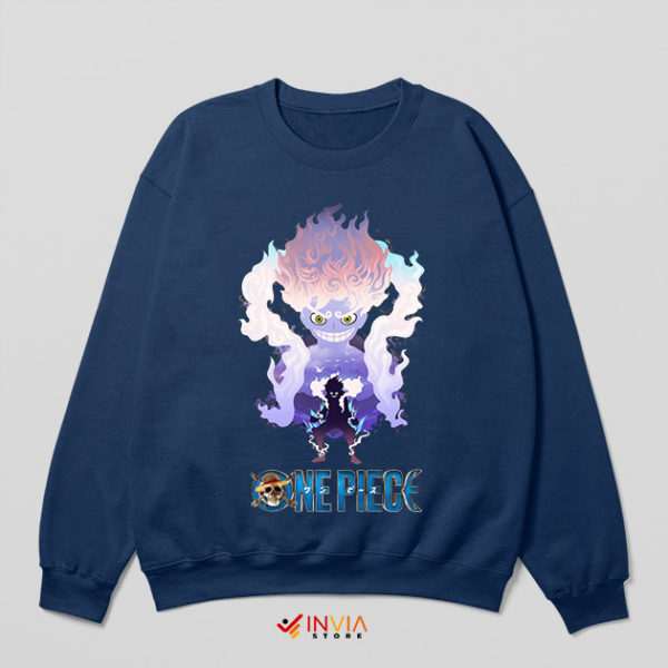 Luffy's 5th Gear Transformation Navy Sweatshirt