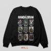 Main Mandalorian 3 Characters Series Sweatshirt