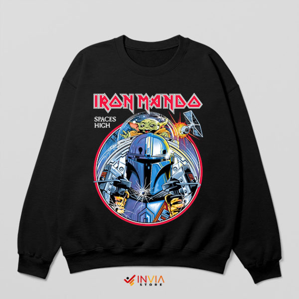 Mandalorian Iron Fear of the Dark Sweatshirt