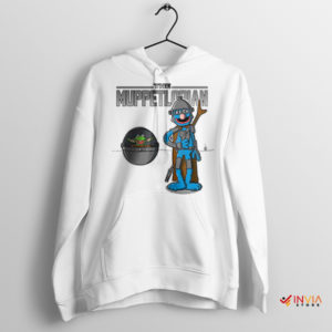 Mandalorian Meme the Muppets White Hoodie