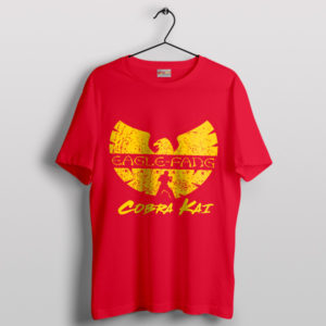 Martial Arts Eagle Fang Wu Tang Clan Red T-Shirt