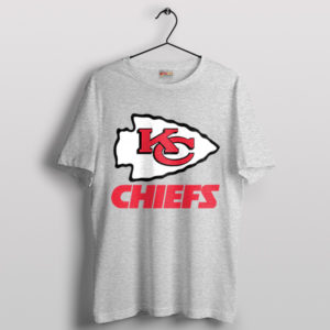 Mascot Art Chiefs Game Today Sport Grey T-Shirt