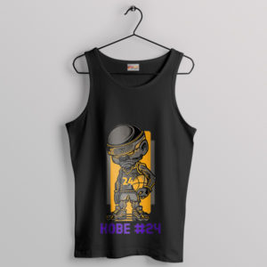 Meme Cartoon Kid Kobe 24 Legendary Black Tank Top