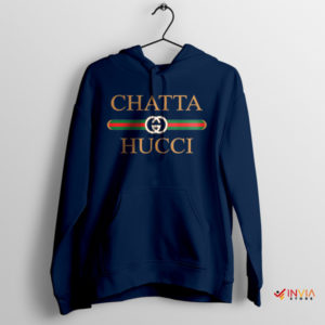 Meme Chattahoochee Song Catta Gucci Navy Hoodie