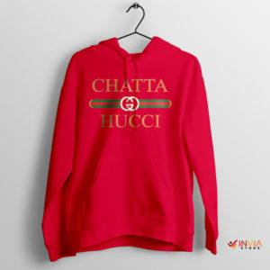 Meme Chattahoochee Song Catta Gucci Red Hoodie