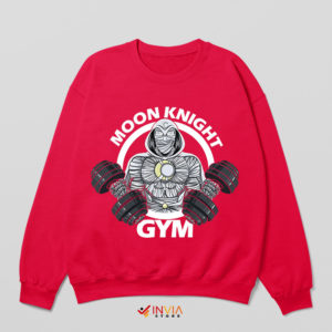 Meme Gym Moon Knight Series Red Sweatshirt