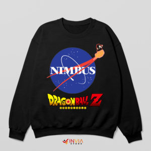Meme NASA Nimbus Son Goku Black Sweatshirt