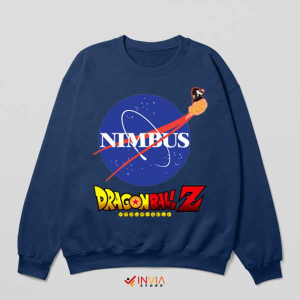 Meme NASA Nimbus Son Goku Navy Sweatshirt