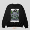 Meow Meow Massacre Halloween Sweatshirt