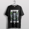 Meow the Cat Massacre Halloween T-Shirt