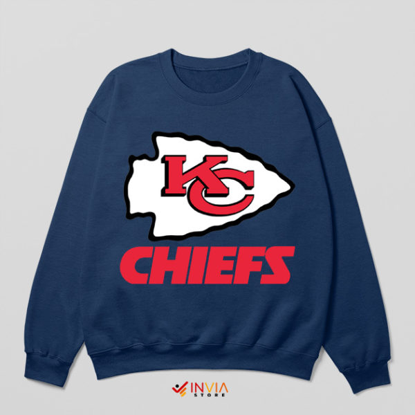 Merch Chiefs Super Bowl Wins Navy Sweatshirt