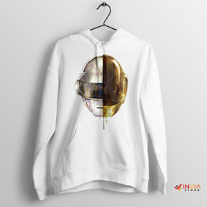 Merch Daft Punk Break Up Reason White Hoodie