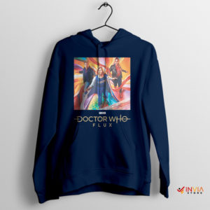 Merch Doctor Who 13 Flux Episodes Navy Hoodie