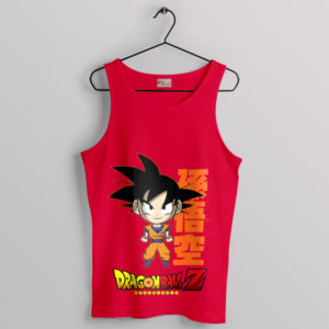 Merch Dragon Ball Son Goku the Finale Red Tank Top