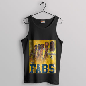 Merch Fab Five Players Documentary Black Tank Top