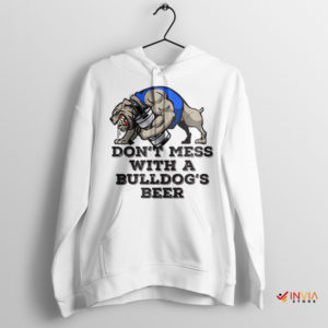 Mess with a Bulldog's Beer Gym Hoodie