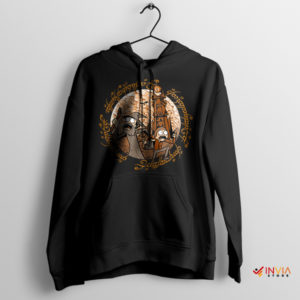 Middle Earth Rick Morty Portal Hoodie