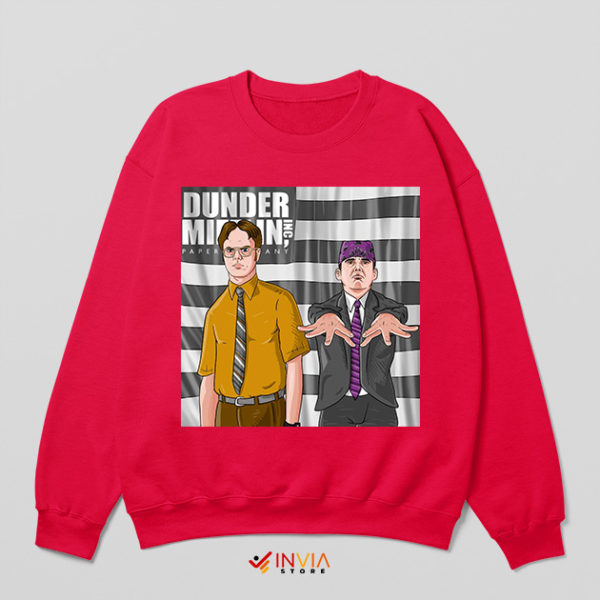 Mifflin Paper Company Stankonia Red Sweatshirt