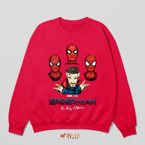 Movie Spider Man Meme Bohemian Red Sweatshirt