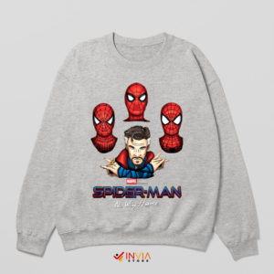 Movie Spider Man Meme Bohemian Sport Grey Sweatshirt