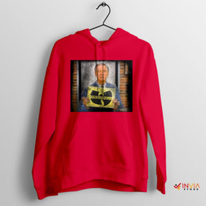 Mr. Rogers Neighborhood Tribute Wu-Tang Red Hoodie