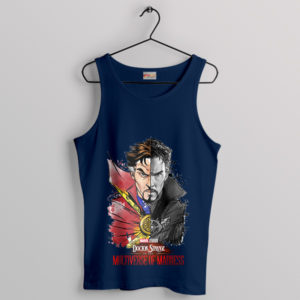 Multiverse Madness Sinister Strange Navy Tank Top