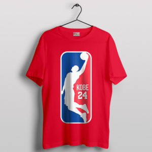 NBA Logo Call Me Kobe 24 Red T-Shirt