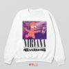 Nevermind Album Cover Baby Bart Sweatshirt