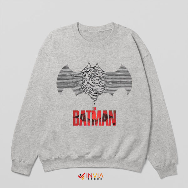 New Batman Movie Joy Division Sport Grey Sweatshirt