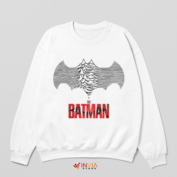 New Batman Movie Joy Division White Sweatshirt