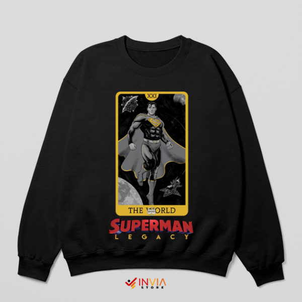 New Superman Legacy Symbol Black Sweatshirt