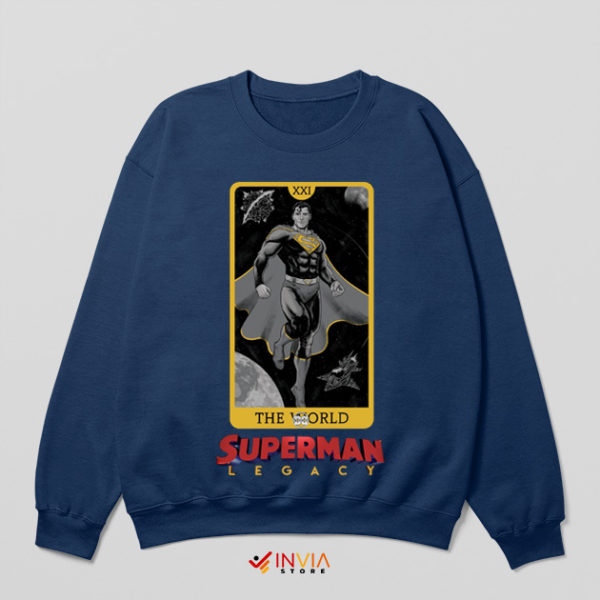 New Superman Legacy Symbol Navy Sweatshirt